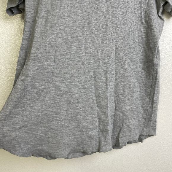 Wings and Horns Shirt Large Gray Mens Short Sleeve Button Up Casual Canada - Picture 7 of 9